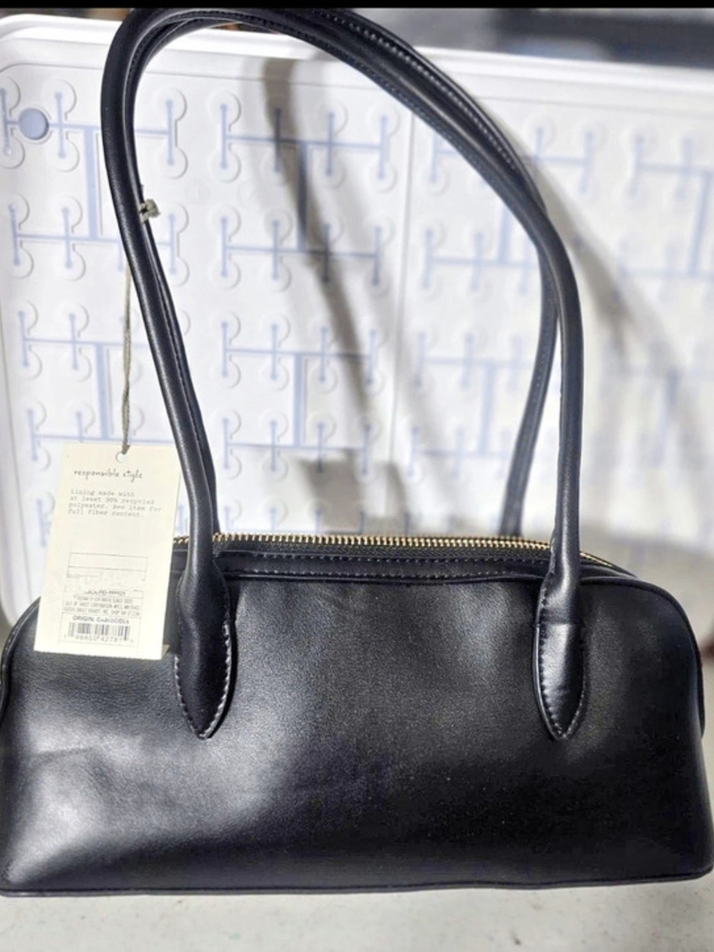 A New Day Black Shoulder Bag